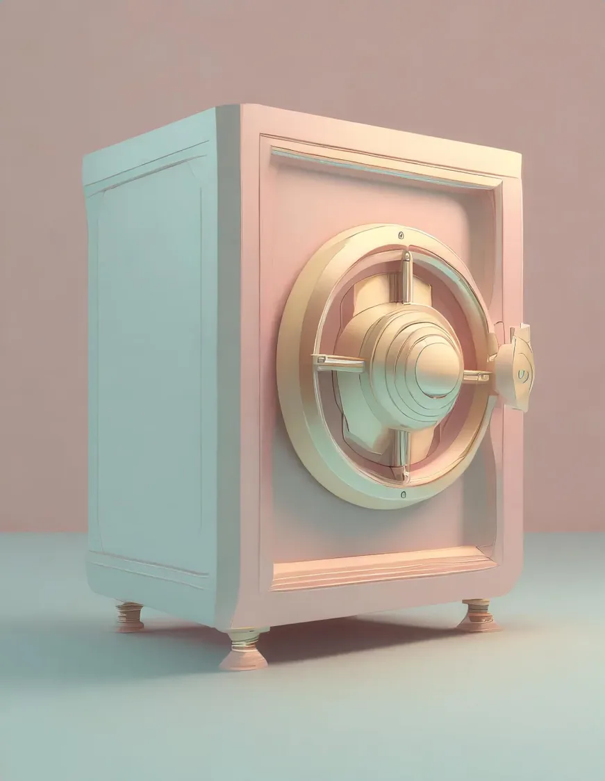 Illustration d'un coffre-fort